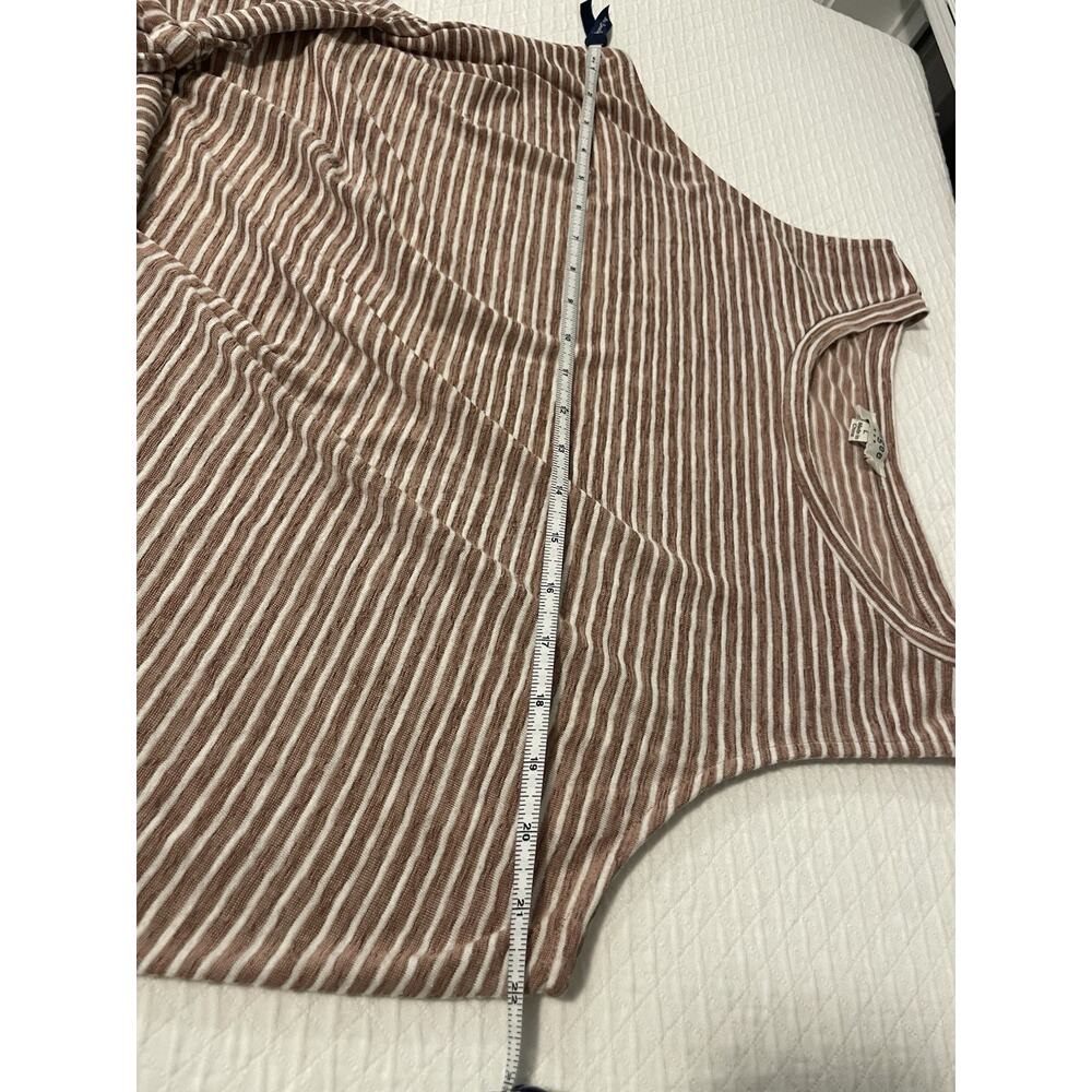 Umgee Boho Striped Casual Tie Waist Sleeveless Dress Size Large XL Comfort Beach - Picture 6 of 7